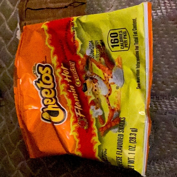 A hot Cheetos bag - Picture 1 of 4